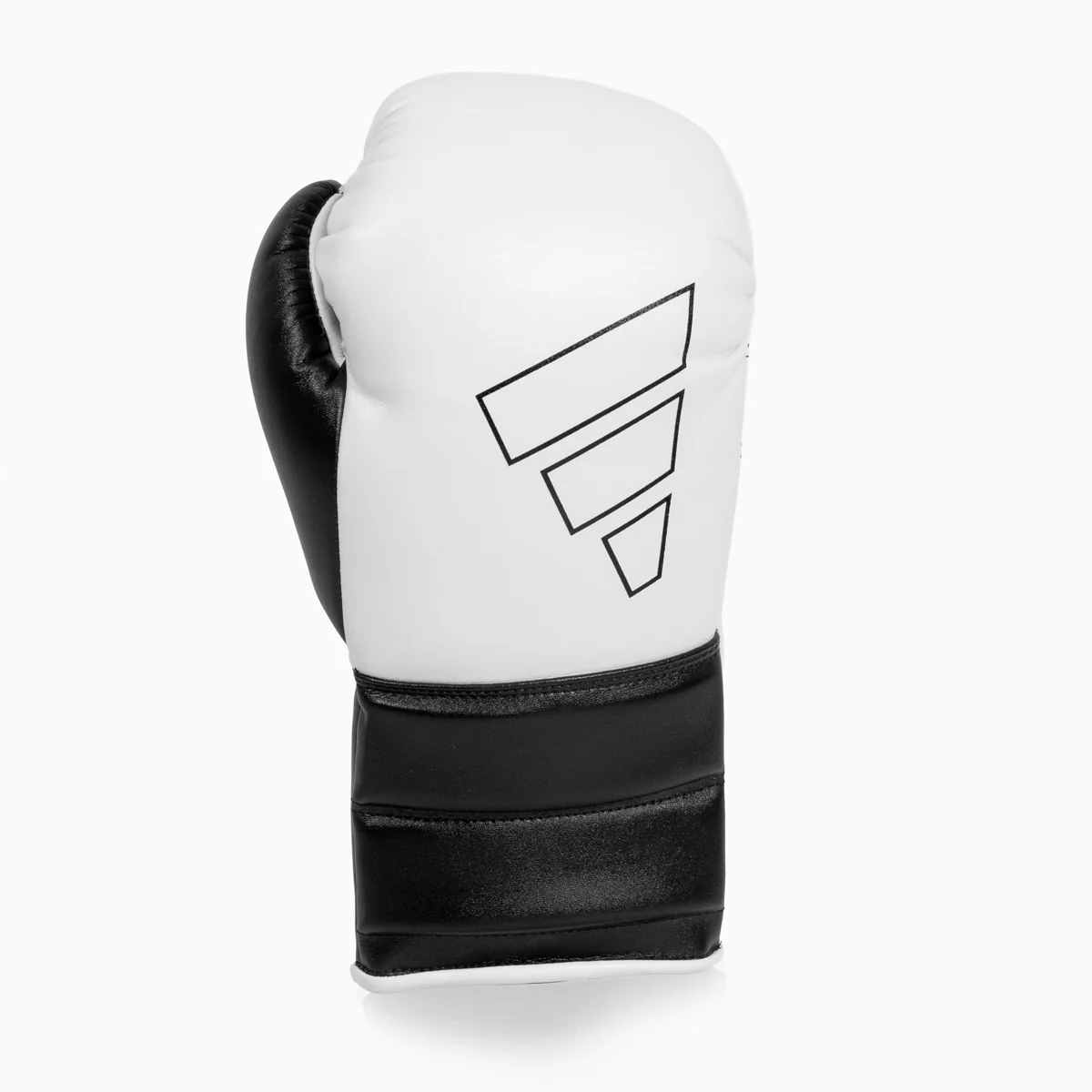 Rękawice bokserskie Adidas Hybrid 500 Za i przeciw Sznurówki Czarno-biały  - Image 5