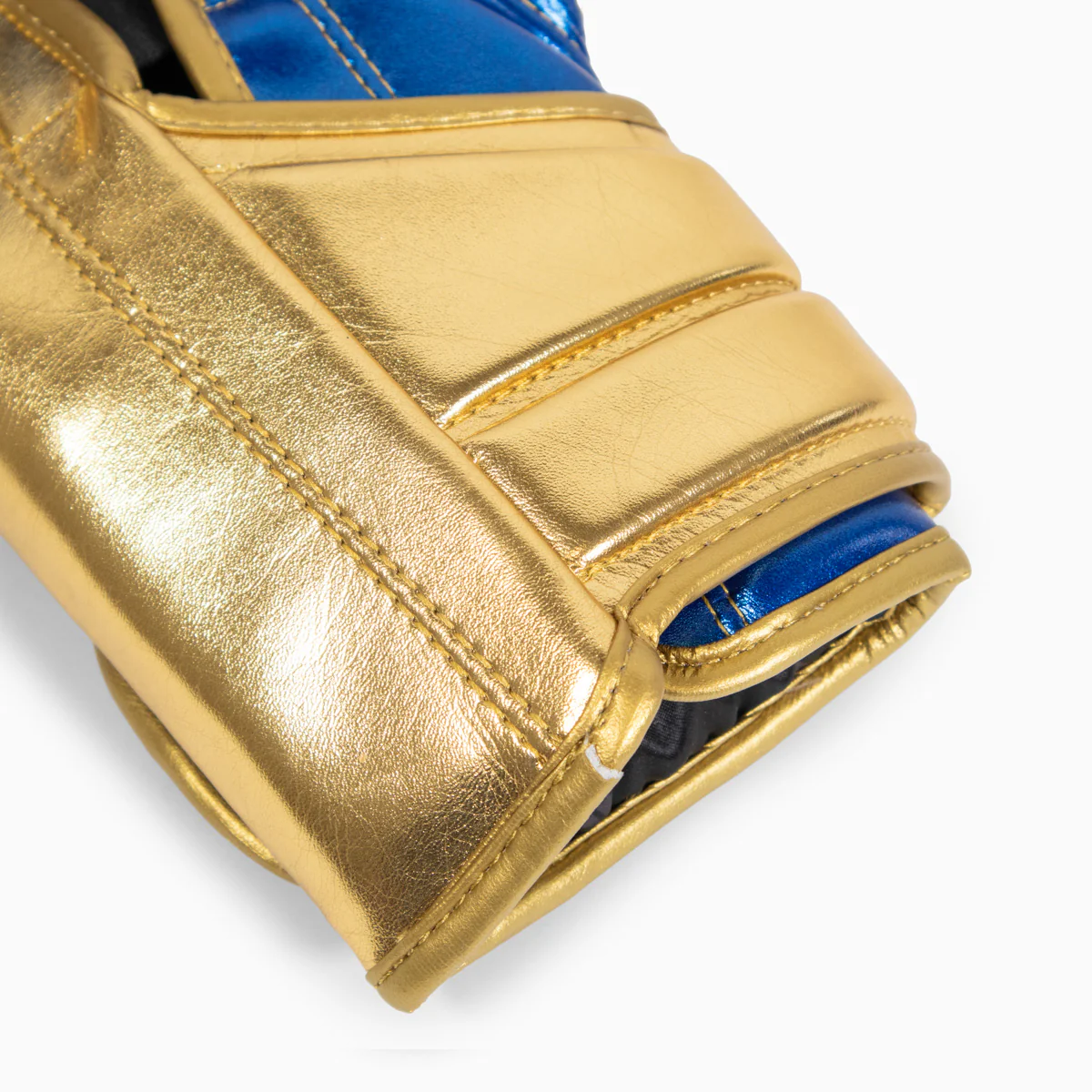 Rękawice bokserskie Adidas Hybrid 500 Za i przeciw Rzep Niebiesko-złoty  - Image 9