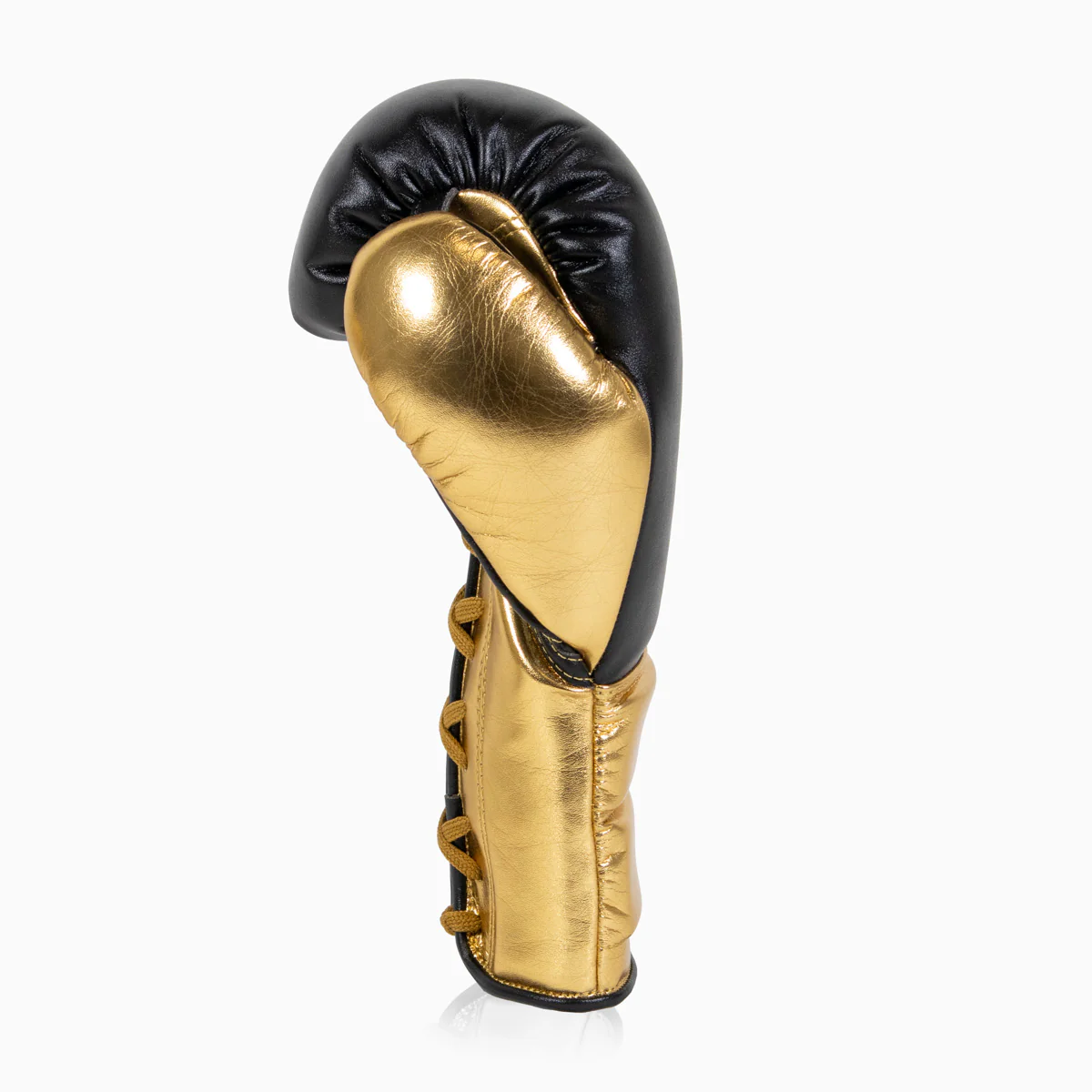Rękawice bokserskie Adidas Hybrid 500 Plusy kontra Sznurówki Czarny-złoty  - Image 4