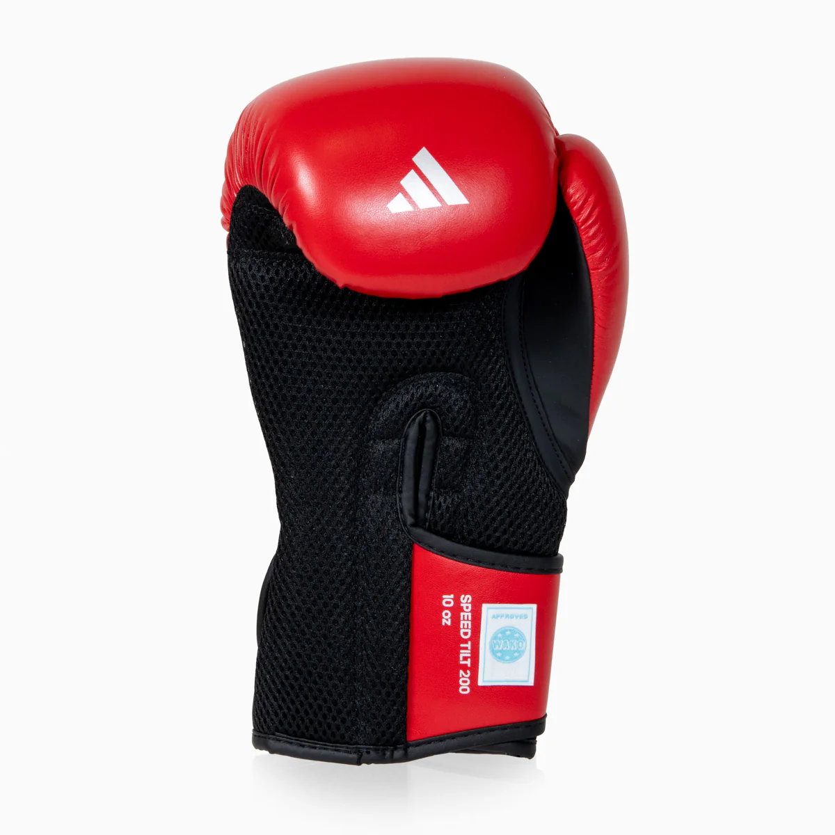Rękawice bokserskie Adidas Speed Tilt 200 WAKO 10 Oz Czerwono-czarno-srebrny  - Image 3