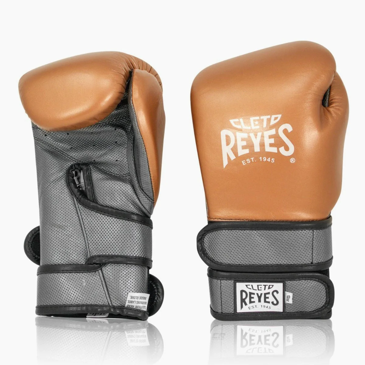 Rękawice bokserskie Cleto Reyes Hero Double Loop CE5 Brązowy  - Image 2