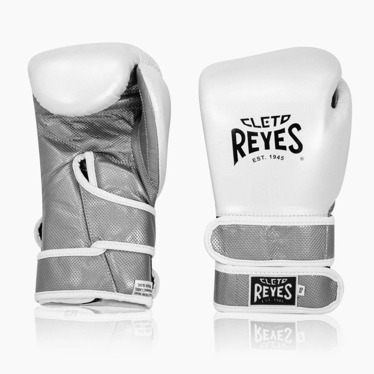 Rękawice bokserskie Cleto Reyes Hero Podwójna Pętla CE5 Perła  - Image 2