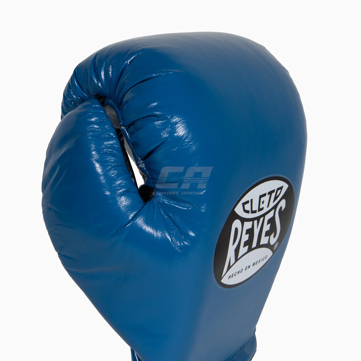 Rękawice bokserskie Cleto Reyes Professional CB2 niebiesko-czarny z Sznurówki  - Image 5