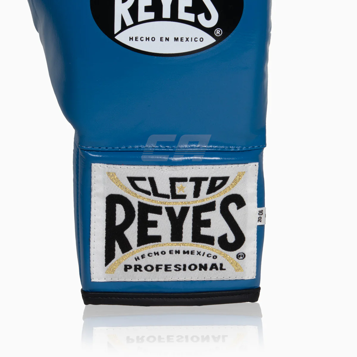 Rękawice bokserskie Cleto Reyes Professional CB2 niebiesko-czarny z Sznurówki  - Image 8