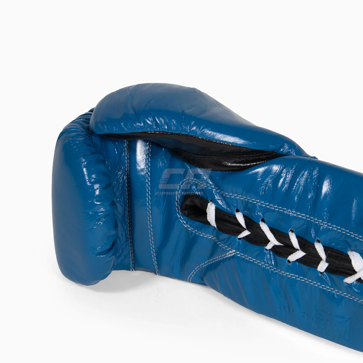 Rękawice bokserskie Cleto Reyes Professional CB2 niebiesko-czarny z Sznurówki  - Image 9