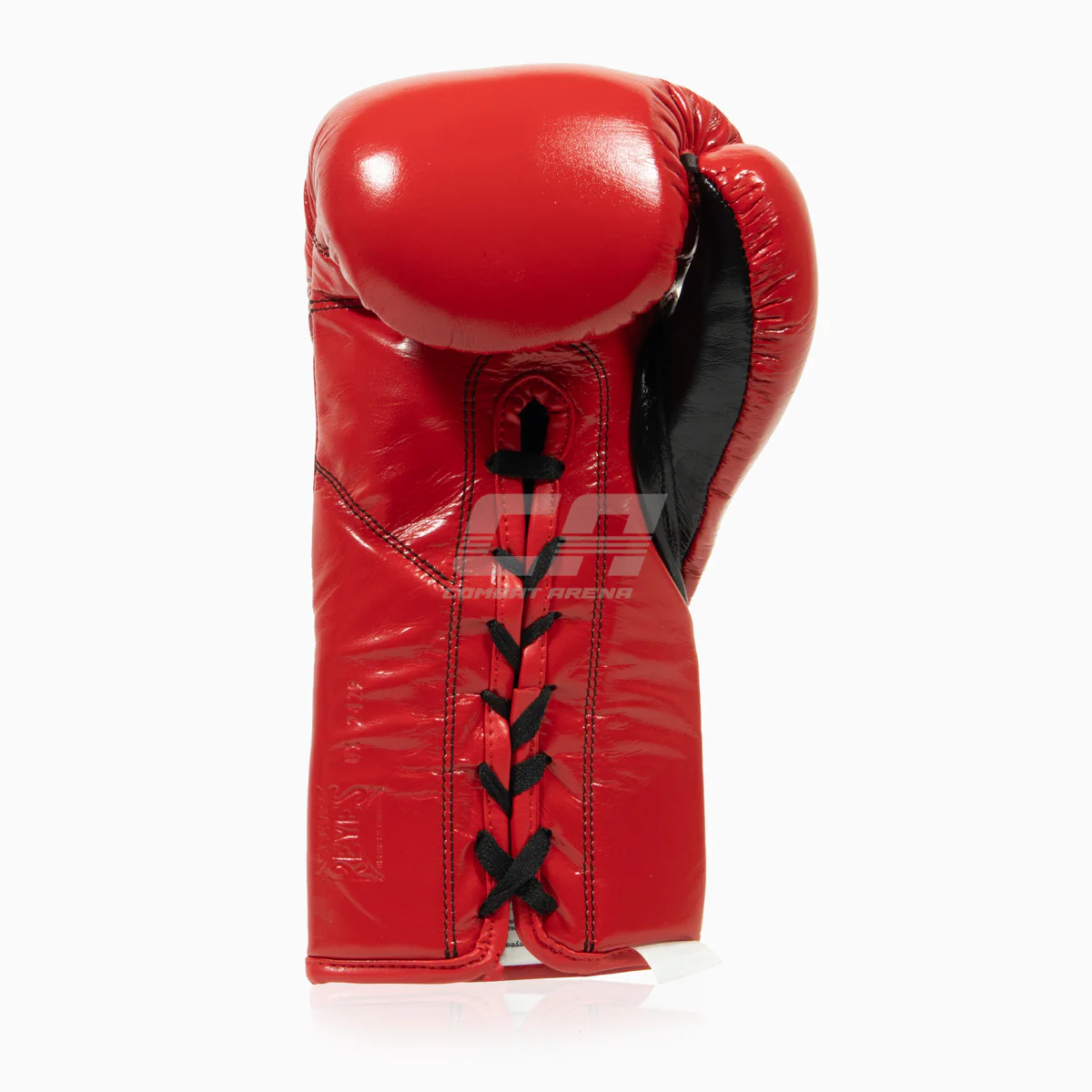 Rękawice bokserskie Cleto Reyes Professional CB2 Czerwono-Czarny z Sznurówki  - Image 3