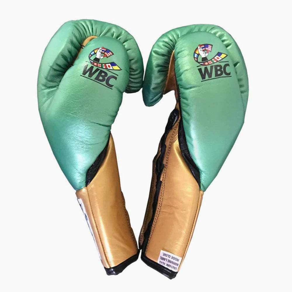 Rękawice bokserskie Cleto Reyes Profesjonalne CB2 WBC z Sznurówki  - Image 4