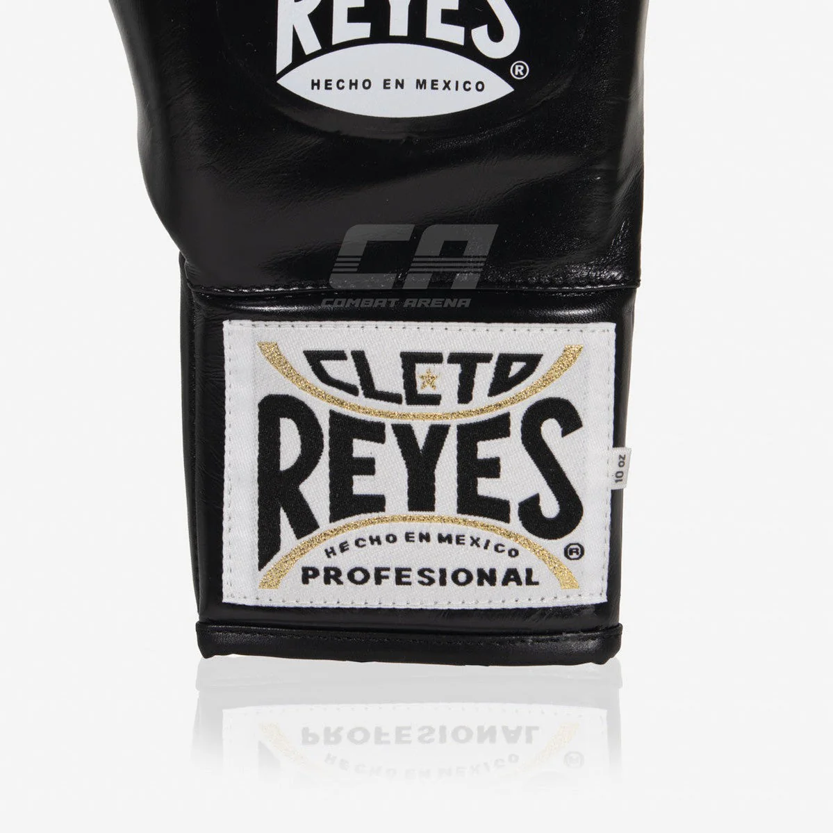Rękawice bokserskie Cleto Reyes Safetec CB4 Czarny-srebrny z Sznurówki  - Image 5
