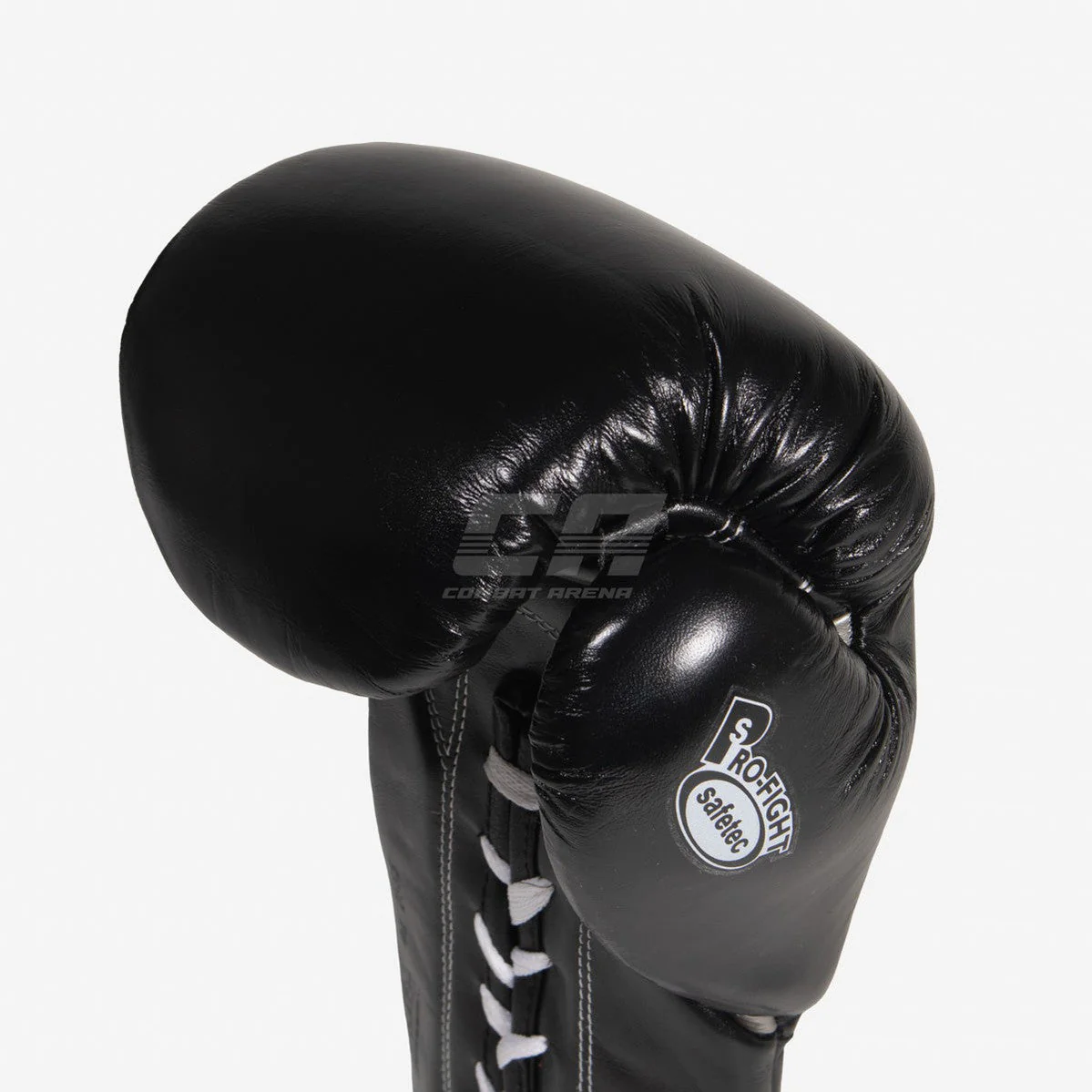 Rękawice bokserskie Cleto Reyes Safetec CB4 Czarny-srebrny z Sznurówki  - Image 9