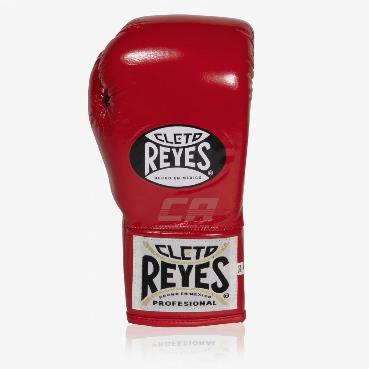 Rękawice bokserskie Cleto Reyes Safetec CB4 Czerwono-czarny z Sznurówki  - Image 3