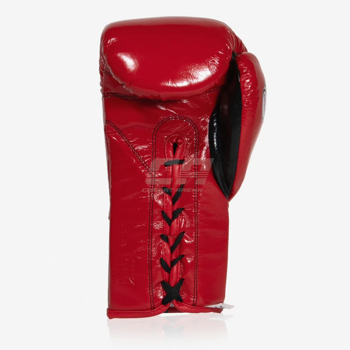 Rękawice bokserskie Cleto Reyes Safetec CB4 Czerwono-czarny z Sznurówki  - Image 4