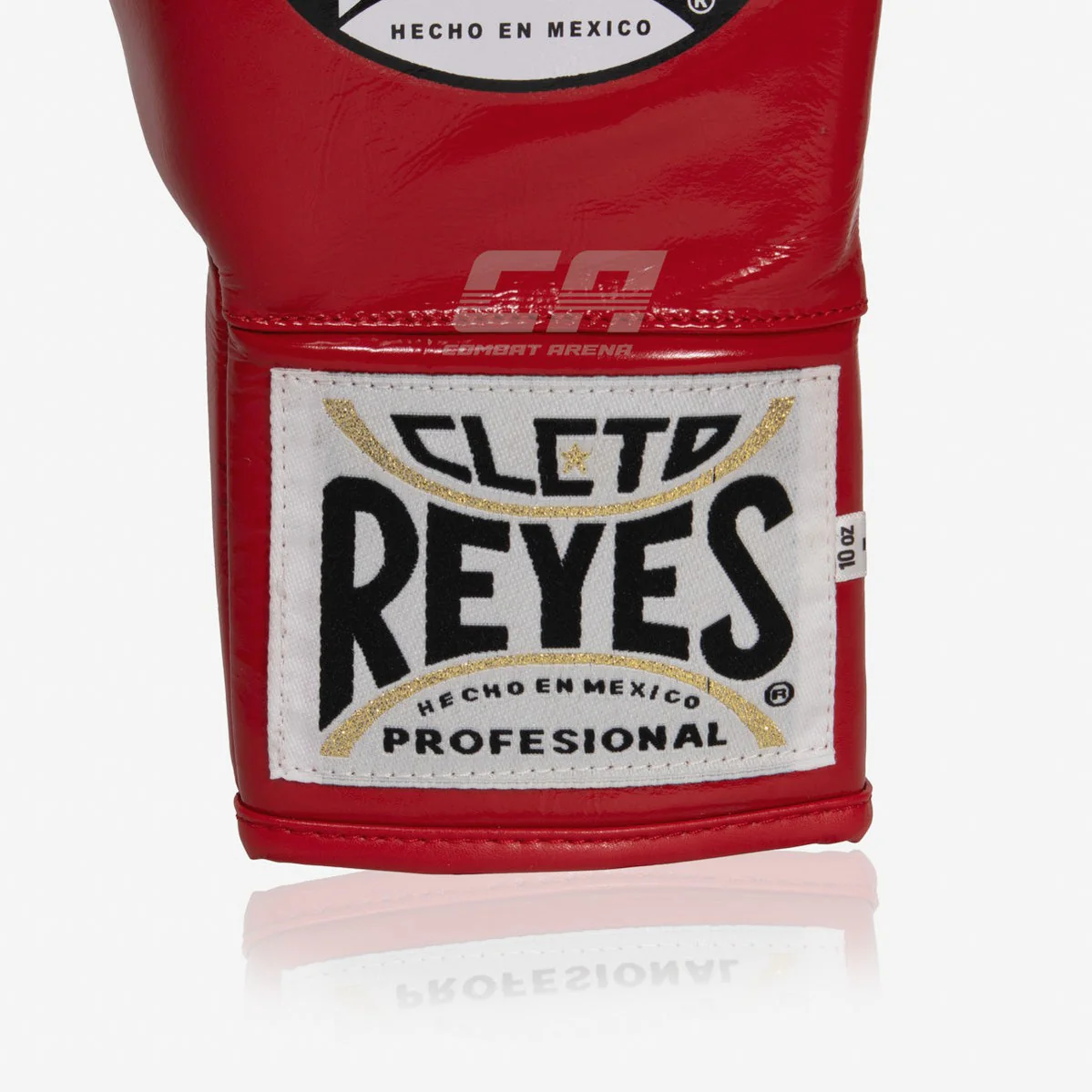 Rękawice bokserskie Cleto Reyes Safetec CB4 Czerwono-czarny z Sznurówki  - Image 7