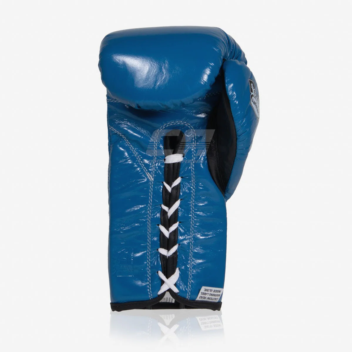 Rękawice bokserskie Cleto Reyes Safetec CB4 Niebiesko-czarny z Sznurówki  - Image 4