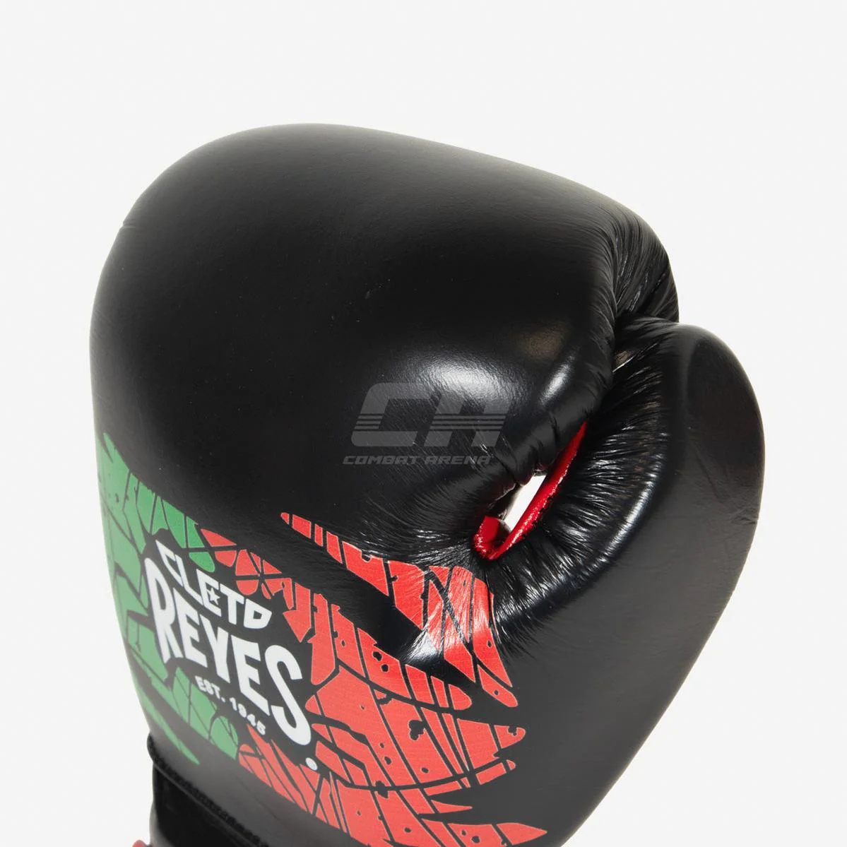 Rękawice bokserskie Cleto Reyes Sparring CE6 czarno-czerwony Mexican  - Image 6