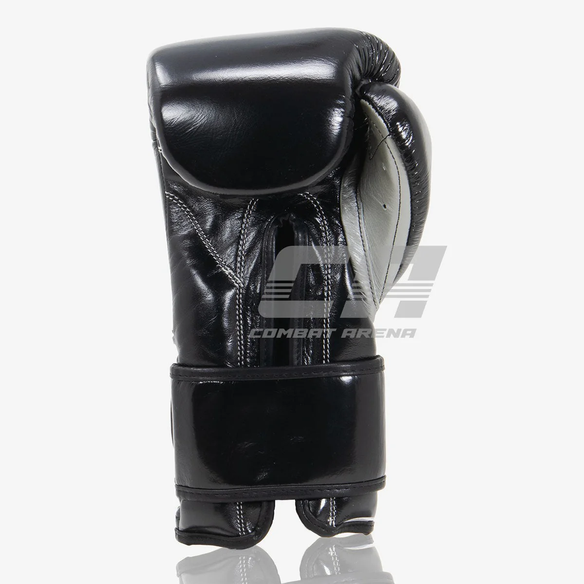 Rękawice bokserskie Cleto Reyes Sparring CE6 Czarny-Srebrny  - Image 4