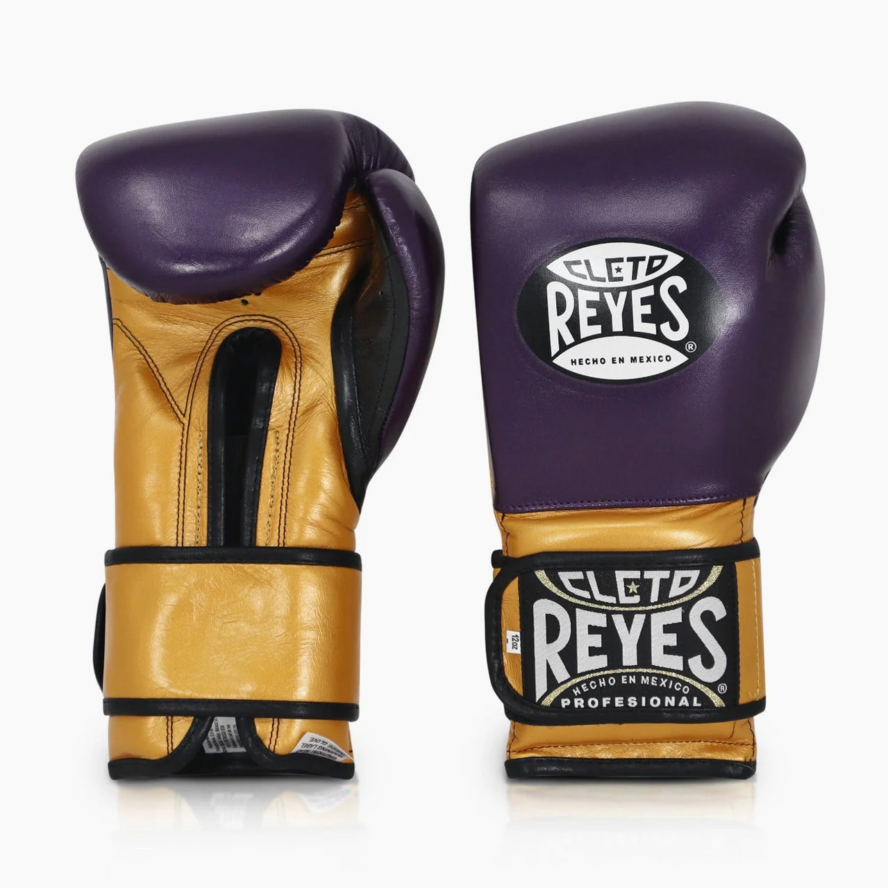 Rękawice bokserskie Cleto Reyes Sparring CE6 Fioletowo-Złoty  - Image 2