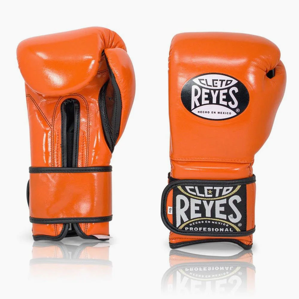 Rękawice bokserskie Cleto Reyes Sparring CE6 Pomarańczowy  - Image 2