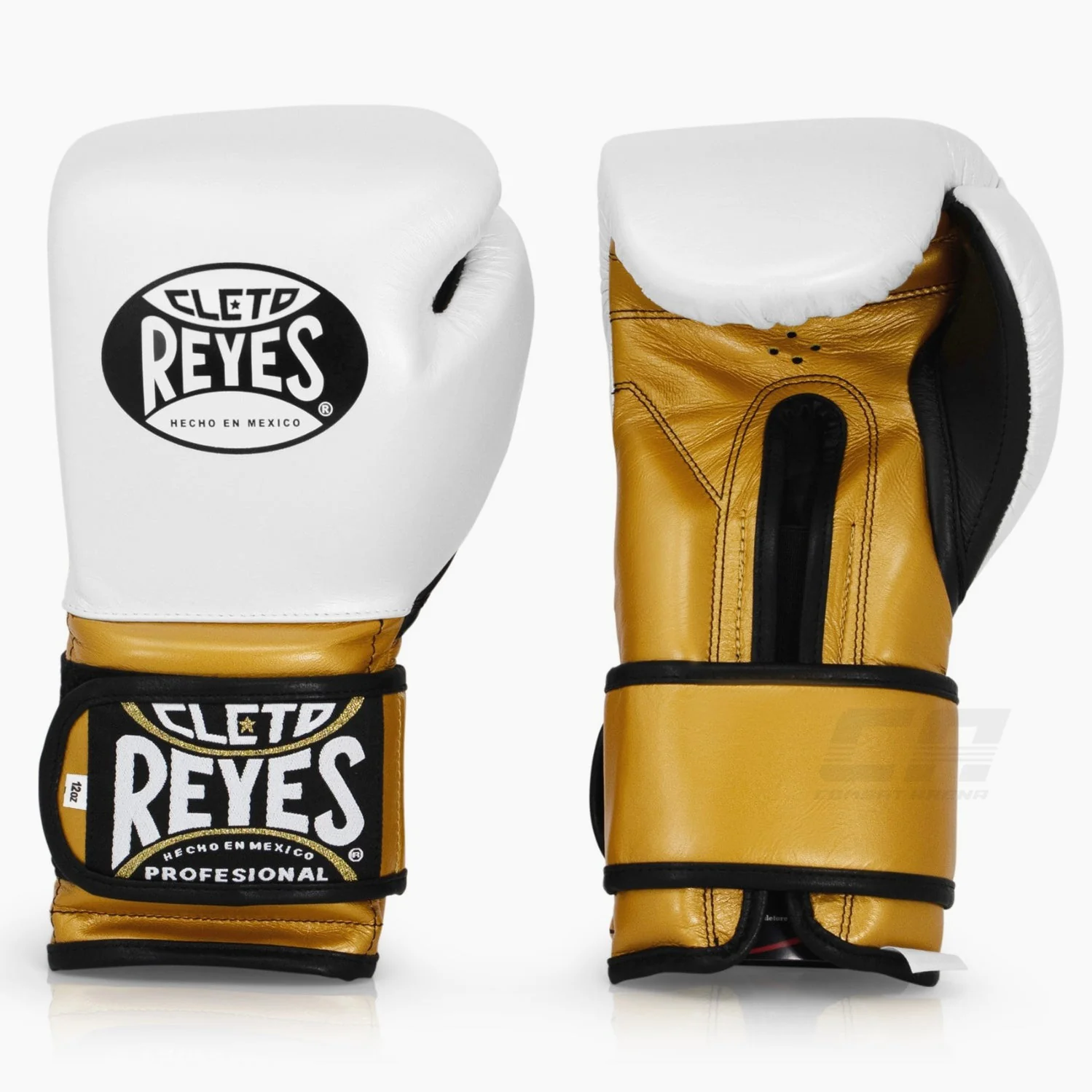 Rękawice bokserskie Cleto Reyes Sparring CE6 Perla-złoto  - Image 2