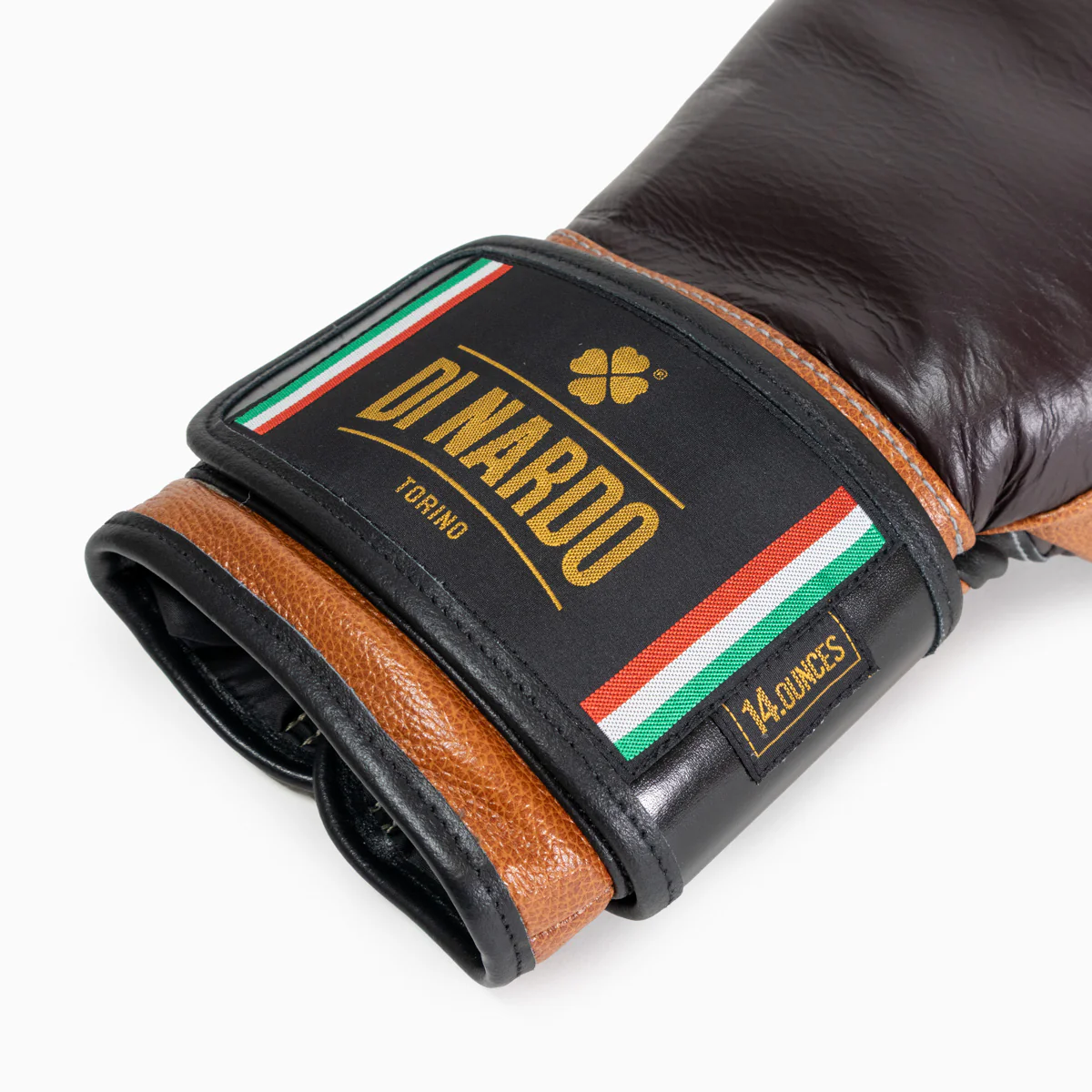Rękawice bokserskie Di Nardo z Rzep 14 Oz Burgundia-koniak  - Image 11