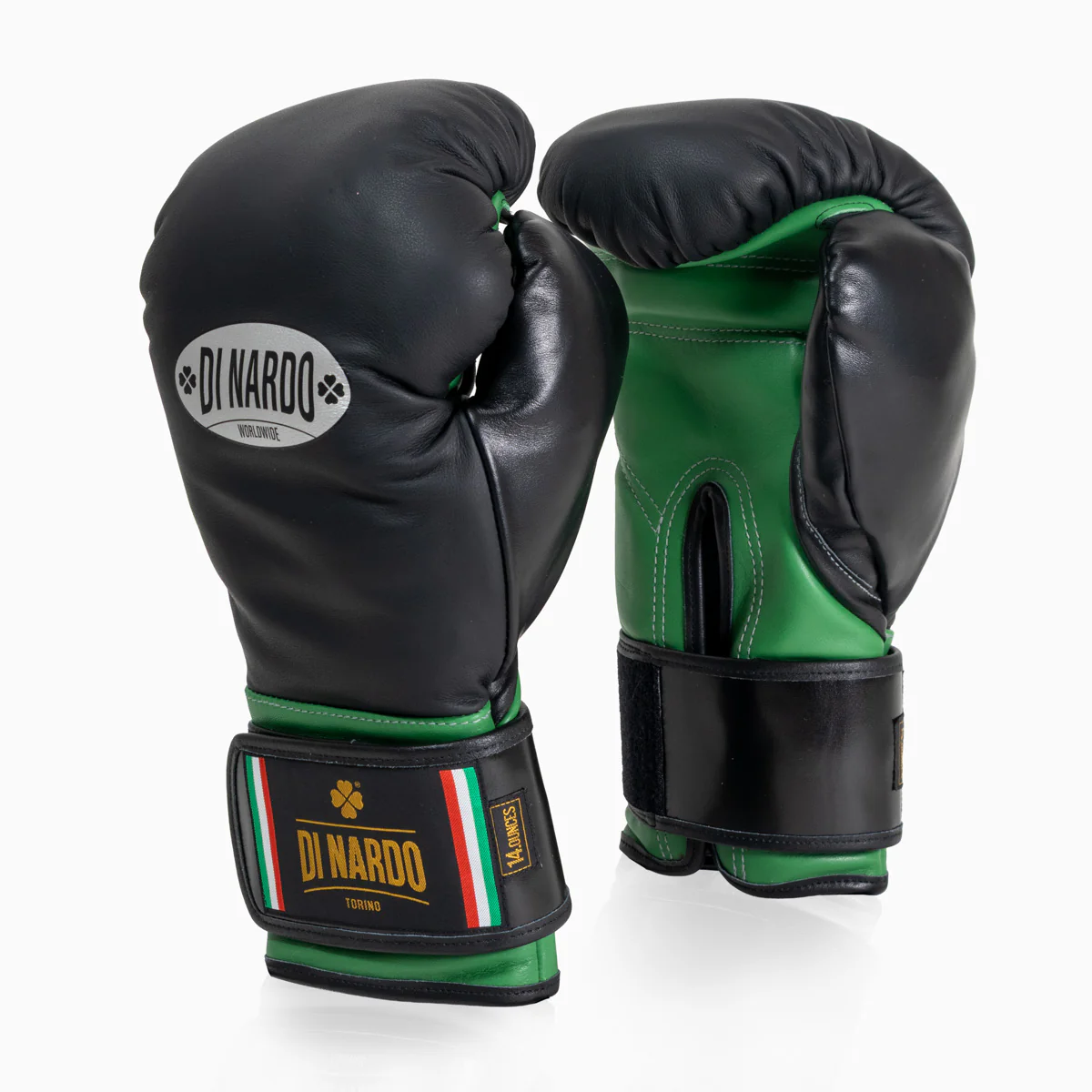 Rękawice bokserskie Di Nardo z Rzep 14 Oz Nero-verde  - Image 2