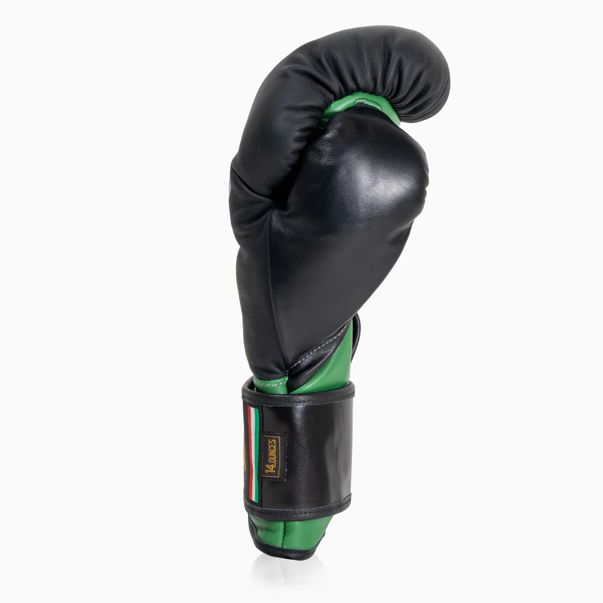Rękawice bokserskie Di Nardo z Rzep 14 Oz Nero-verde  - Image 3