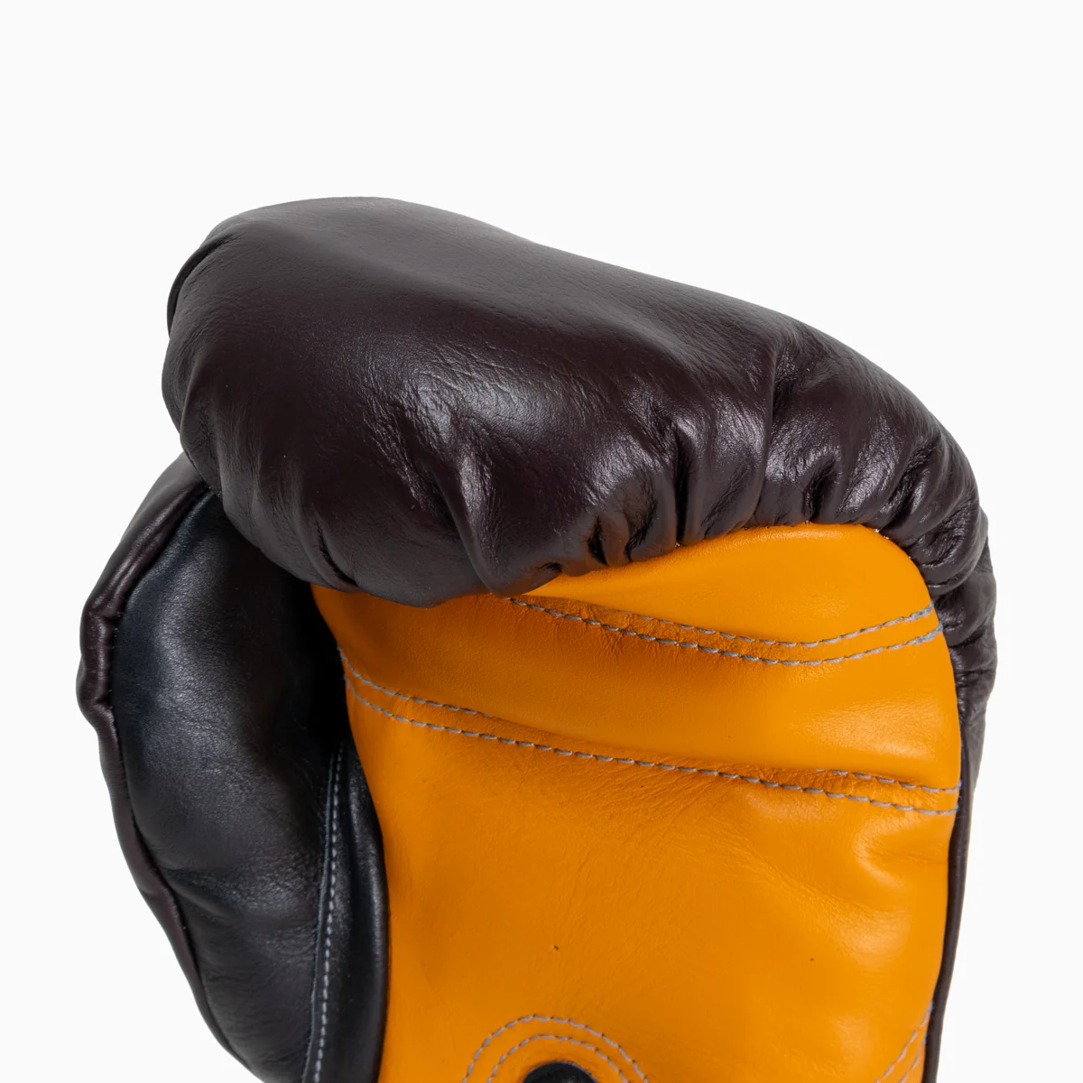 Rękawice bokserskie Di Nardo z Rzep 16 Oz Burgundia-żółty  - Image 8