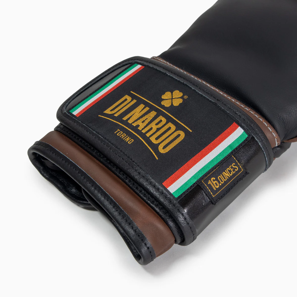 Rękawice bokserskie Di Nardo z Rzep 16 Oz Czarny-kakao  - Image 11