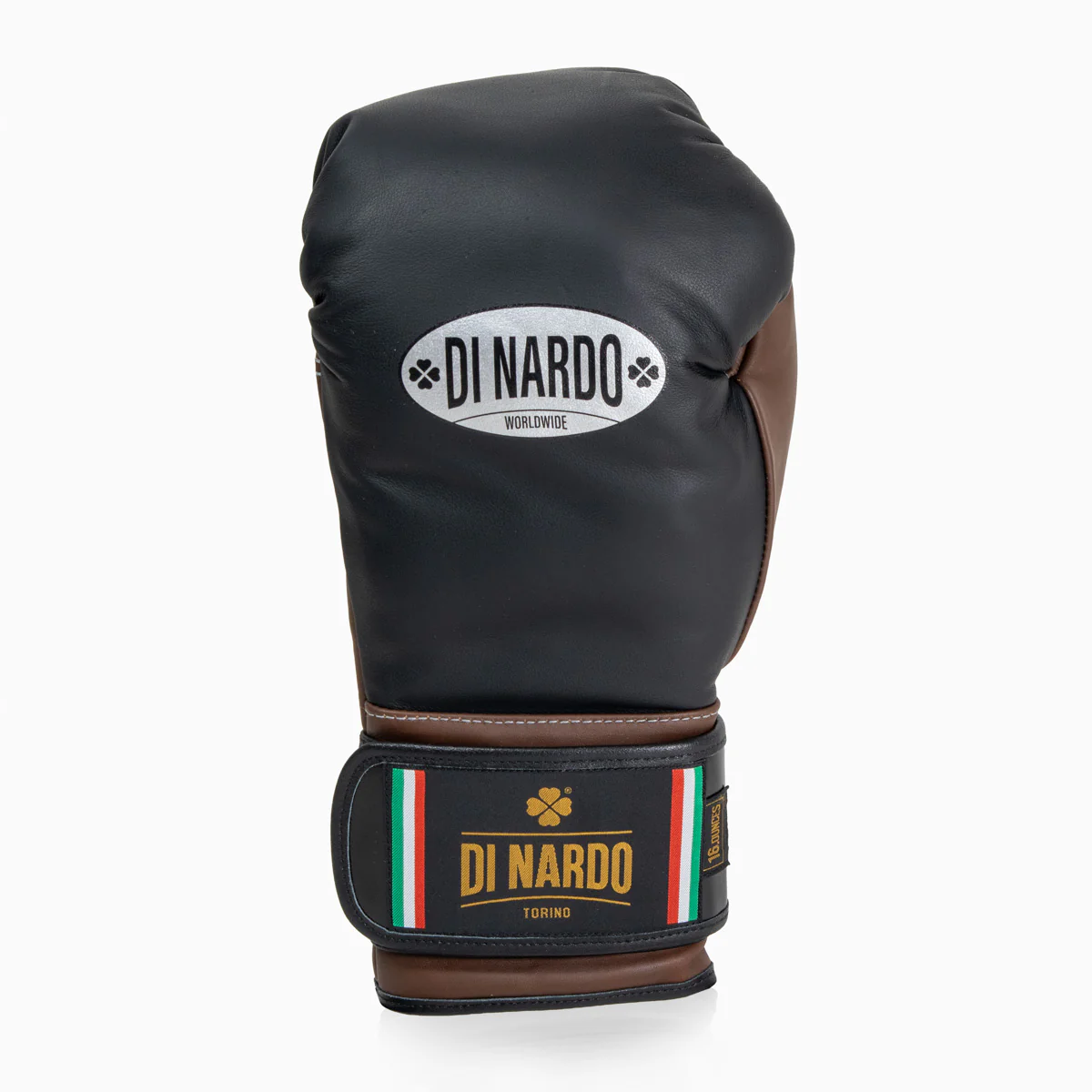 Rękawice bokserskie Di Nardo z Rzep 16 Oz Czarny-kakao  - Image 5