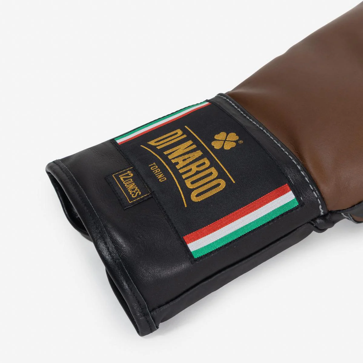 Rękawice bokserskie Di Nardo z Sznurówki 12 Oz Brązowo-czarny  - Image 11
