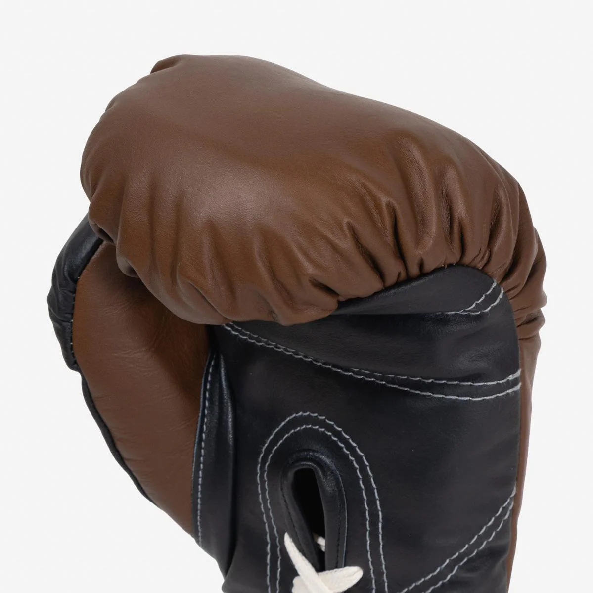 Rękawice bokserskie Di Nardo z Sznurówki 12 Oz Brązowo-czarny  - Image 8
