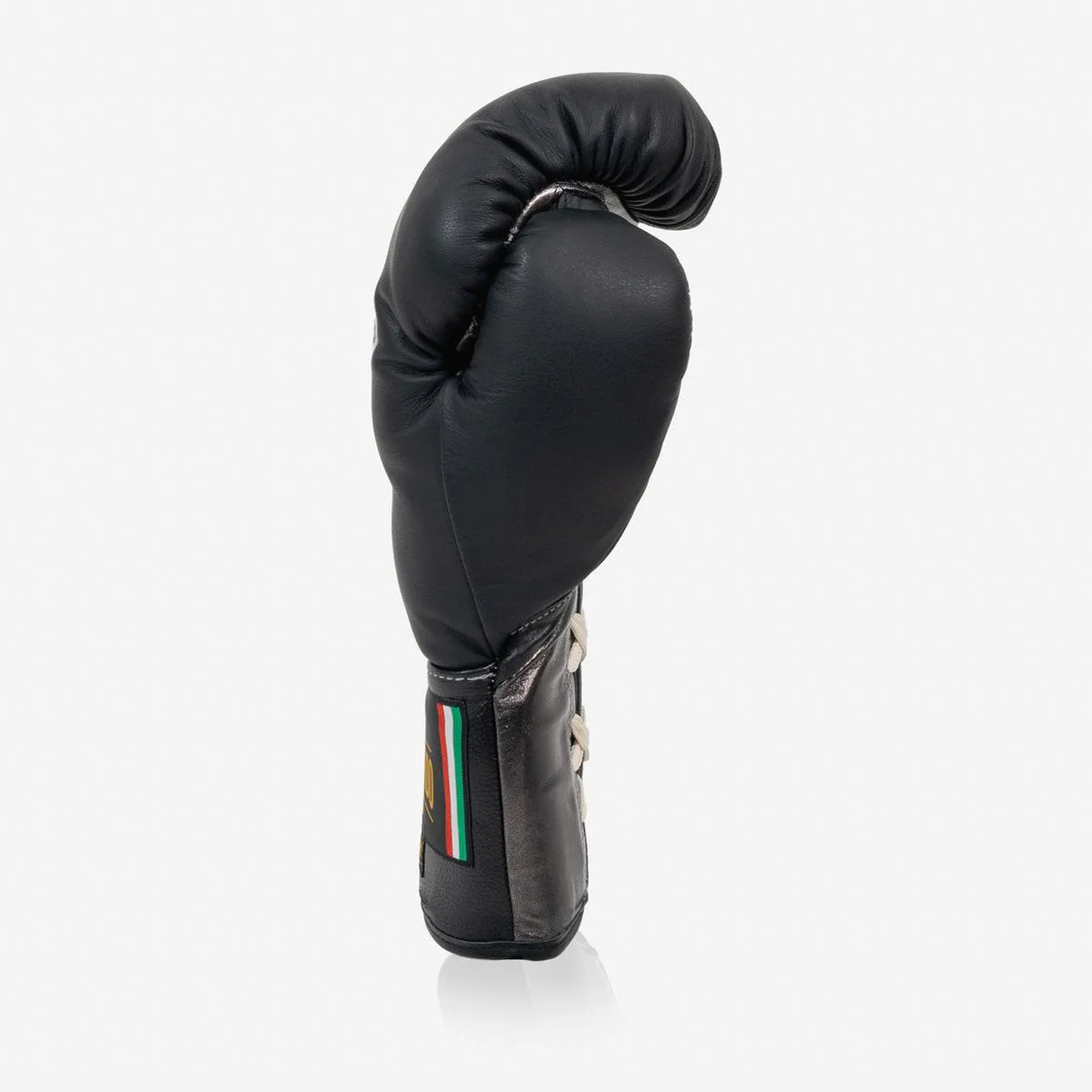 Rękawice bokserskie Di Nardo z Sznurówki 12 Oz Czarno-ciemnosrebrny  - Image 6