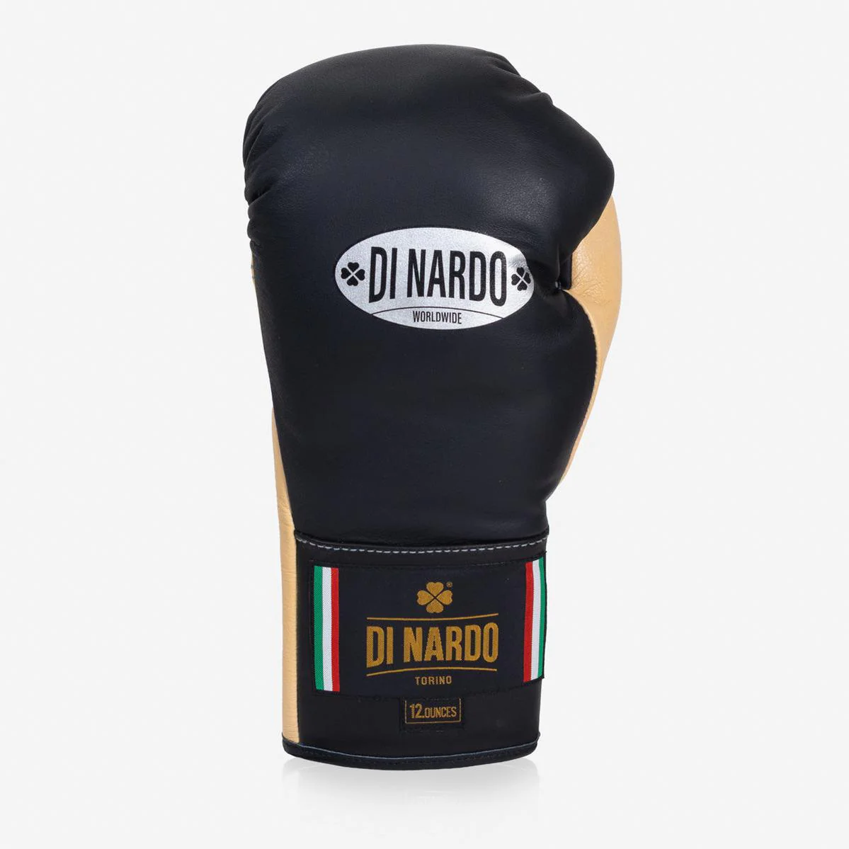 Rękawice bokserskie Di Nardo z Sznurówki 12 Oz czarno-piaskowy  - Image 4