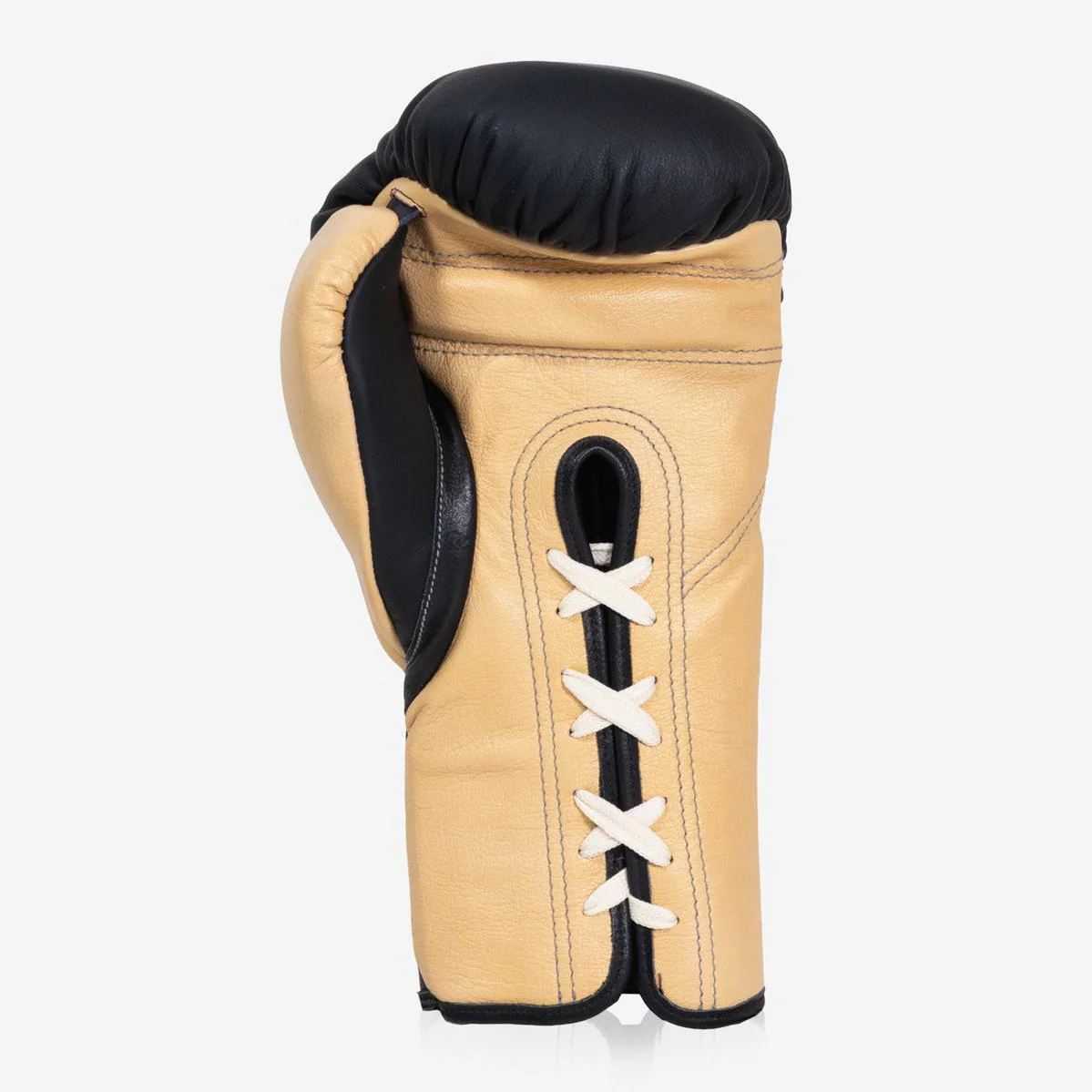 Rękawice bokserskie Di Nardo z Sznurówki 12 Oz czarno-piaskowy  - Image 5