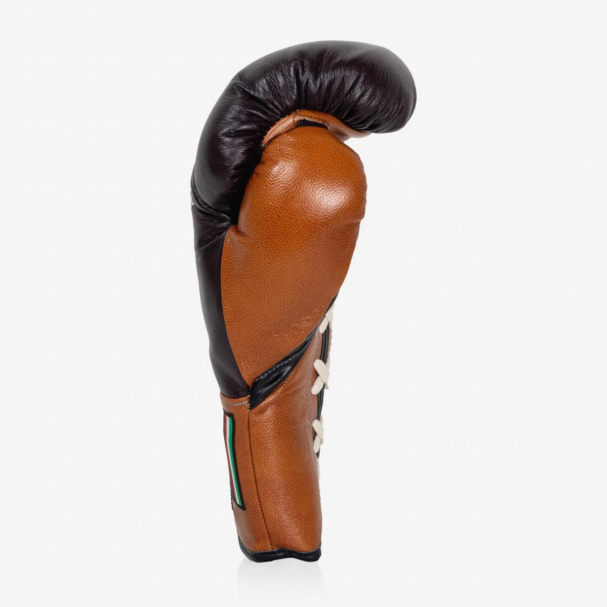 Rękawice bokserskie Di Nardo z Sznurówki 14 Oz Burgund-cognac  - Image 3