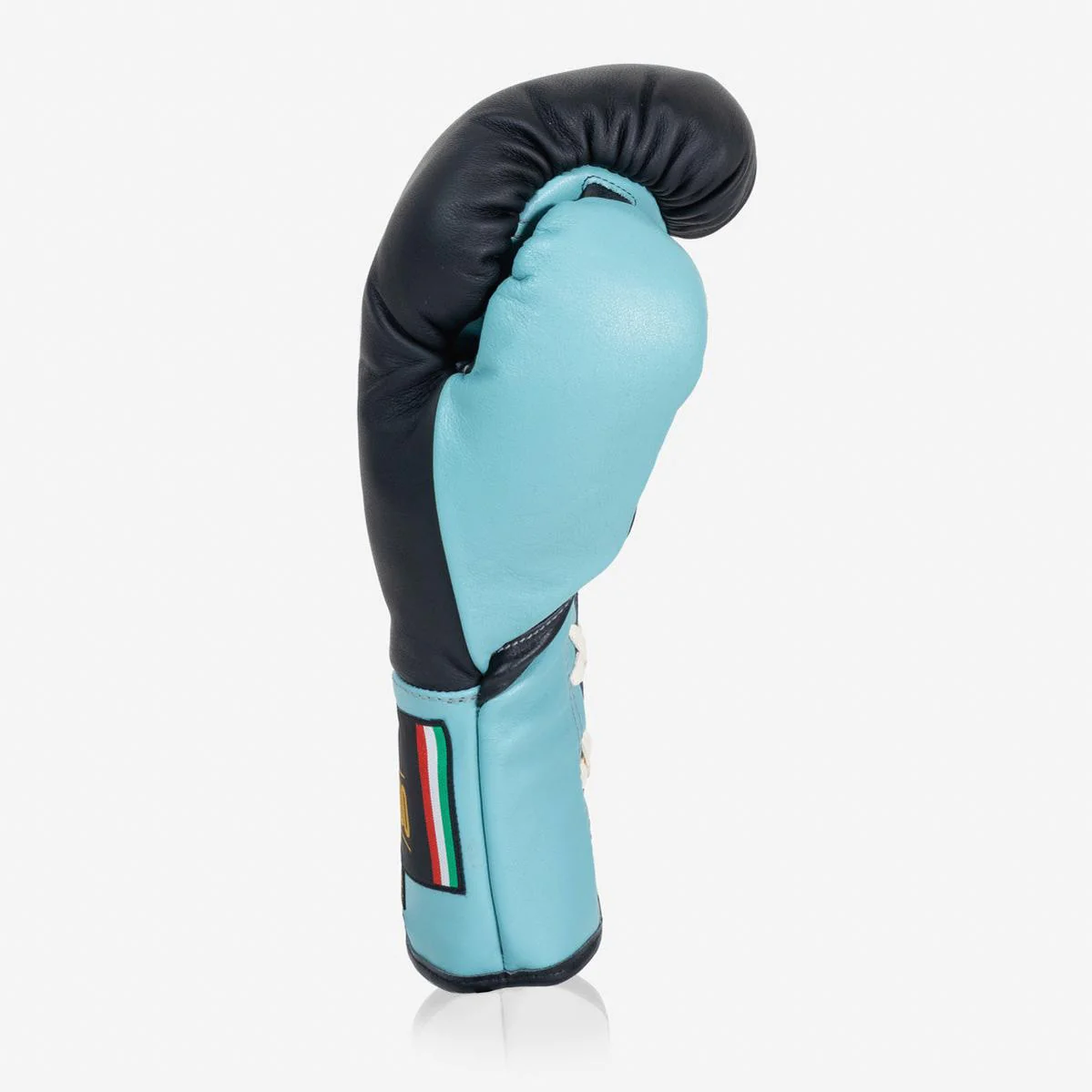 Rękawice bokserskie Di Nardo z Sznurówki 14 Oz Czarny-woda  - Image 3
