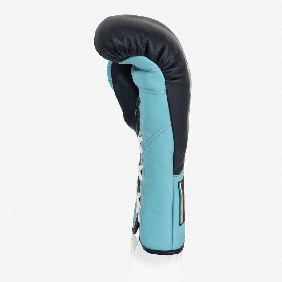 Rękawice bokserskie Di Nardo z Sznurówki 14 Oz Czarny-woda  - Image 5