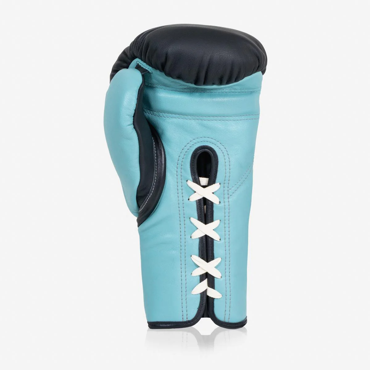 Rękawice bokserskie Di Nardo z Sznurówki 14 Oz Czarny-woda  - Image 6