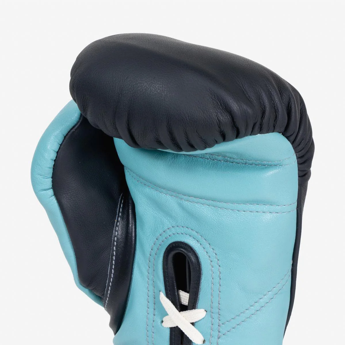 Rękawice bokserskie Di Nardo z Sznurówki 14 Oz Czarny-woda  - Image 8