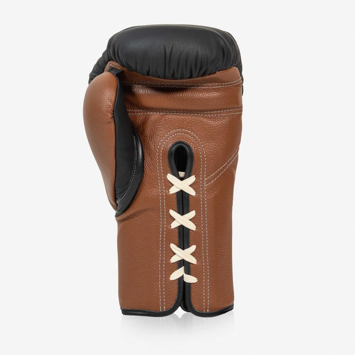 Rękawice bokserskie Di Nardo z Sznurówki 18 Oz Czarny-brązowy  - Image 3