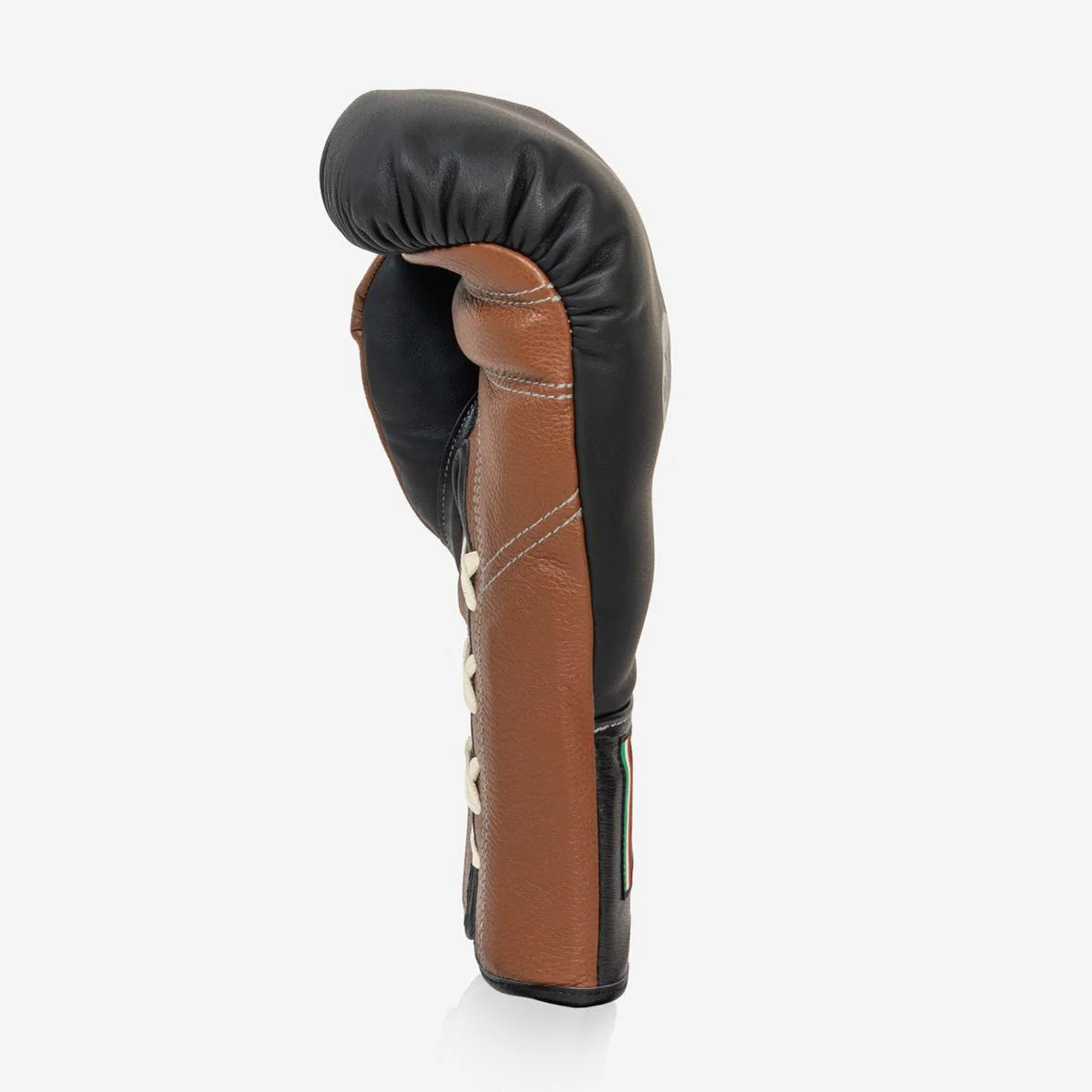 Rękawice bokserskie Di Nardo z Sznurówki 18 Oz Czarny-brązowy  - Image 5