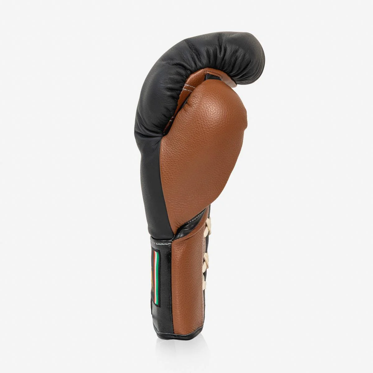 Rękawice bokserskie Di Nardo z Sznurówki 18 Oz Czarny-brązowy  - Image 6