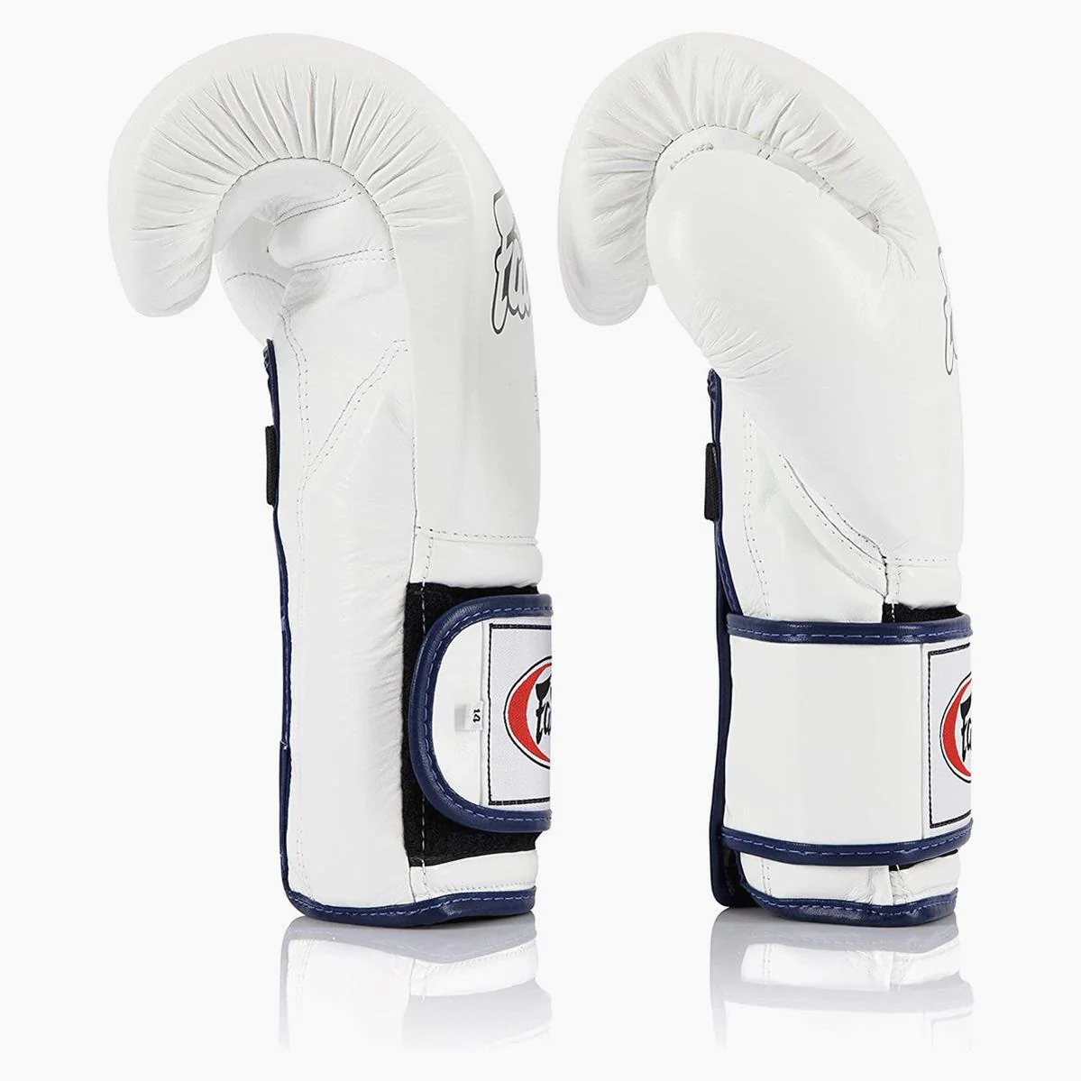 Rękawice bokserskie Fairtex Mexican Styl BGV9 Biało-niebieskie lamówki  - Image 3