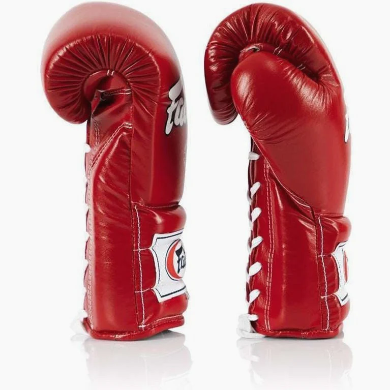 Rękawice bokserskie Fairtex PRO Trening Mexican Styl BGL7 Czerwony  - Image 3