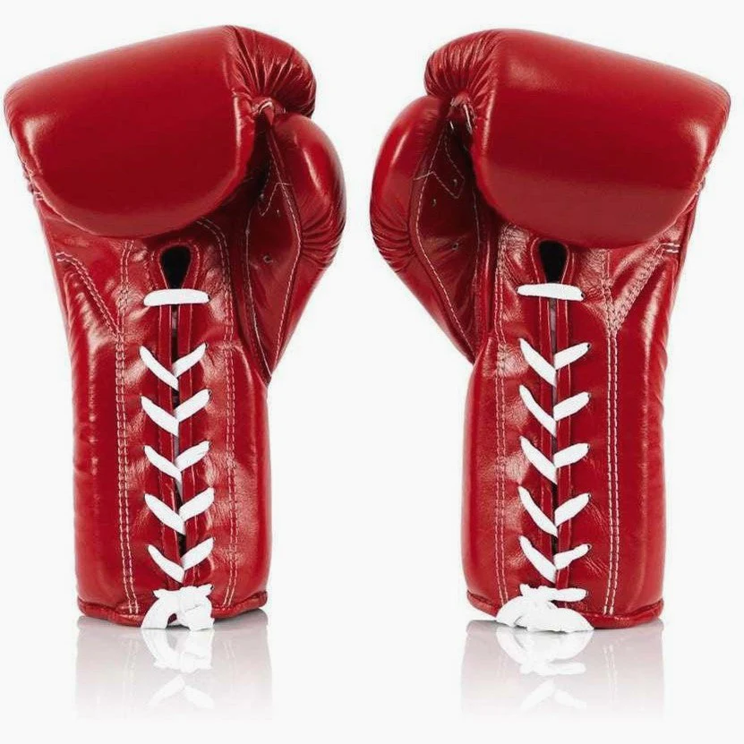 Rękawice bokserskie Fairtex PRO Trening Mexican Styl BGL7 Czerwony  - Image 4