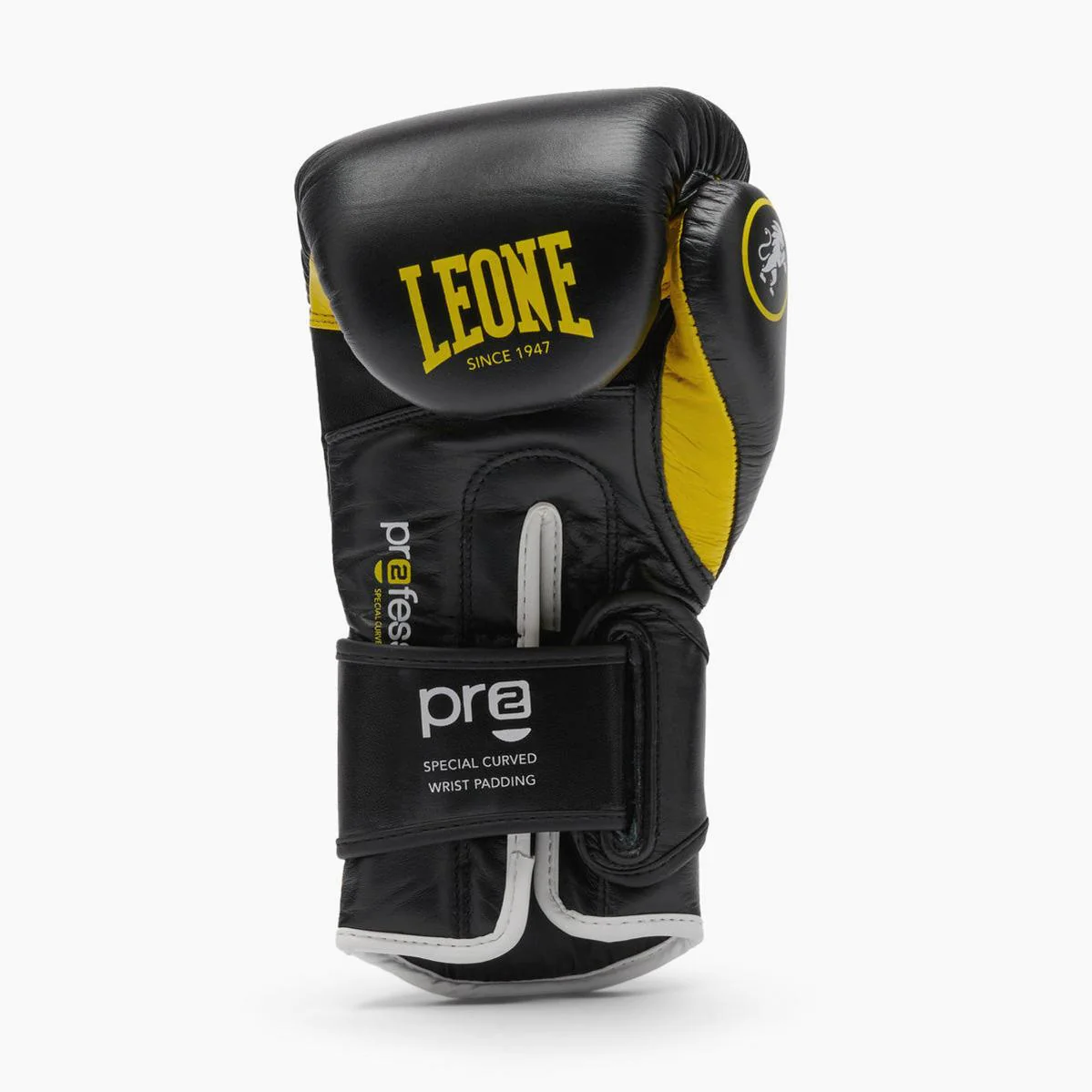 Rękawice bokserskie Leone Professional 2 GN115C Żółty 12 Oz  - Image 3