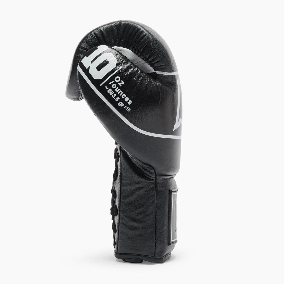 Rękawice bokserskie Leone Shock Pro z Sznurówki GN057L Czarny  - Image 3