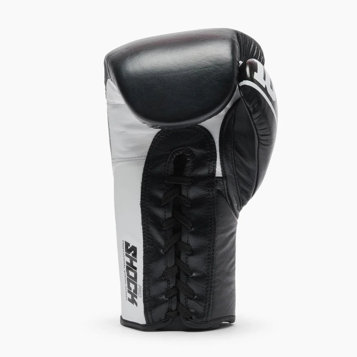 Rękawice bokserskie Leone Shock Pro z Sznurówki GN057L Czarny  - Image 4
