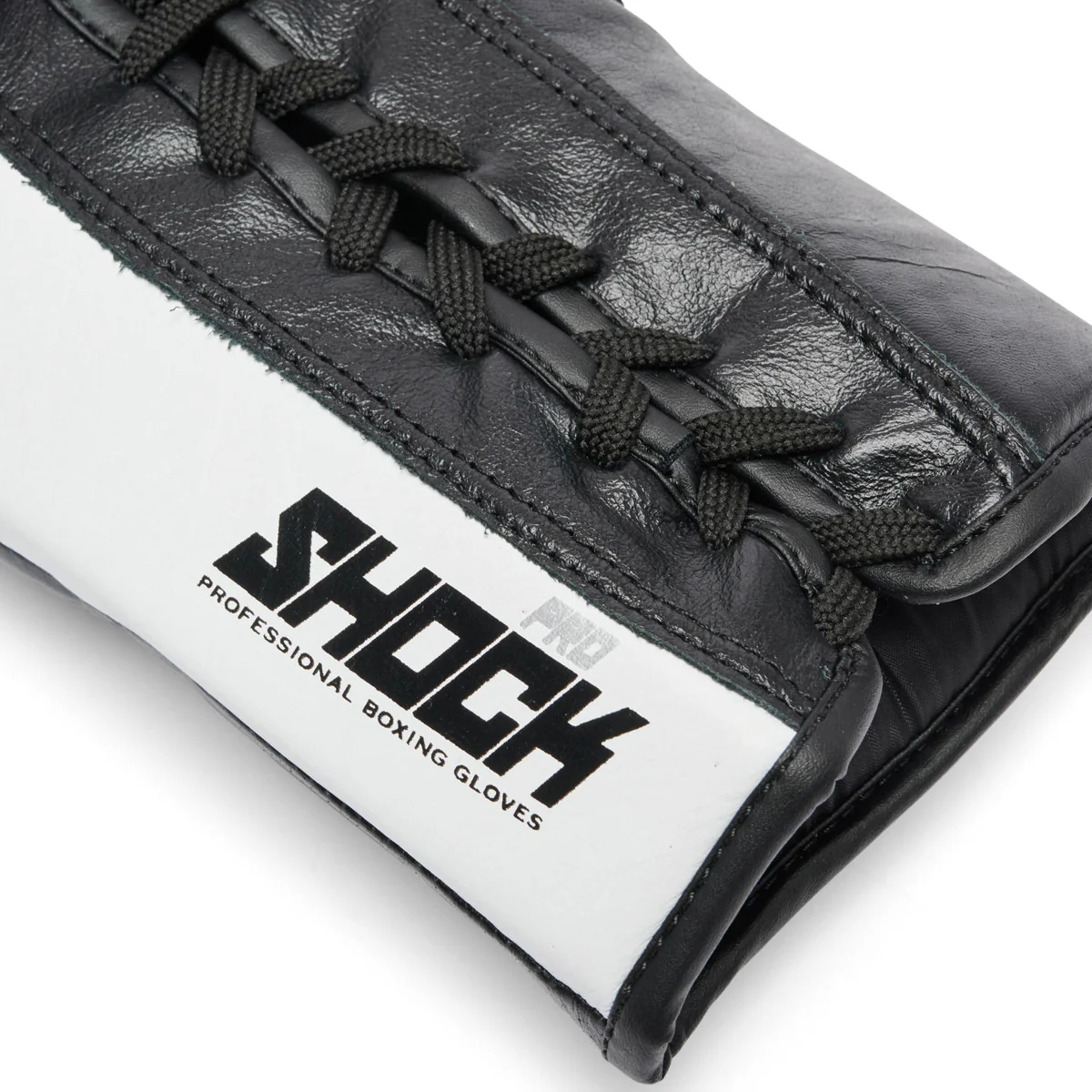 Rękawice bokserskie Leone Shock Pro z Sznurówki GN057L Czarny  - Image 6