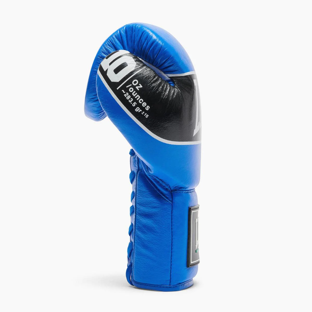 Rękawice bokserskie Leone Shock Pro z Sznurówki GN057L Niebieski  - Image 3