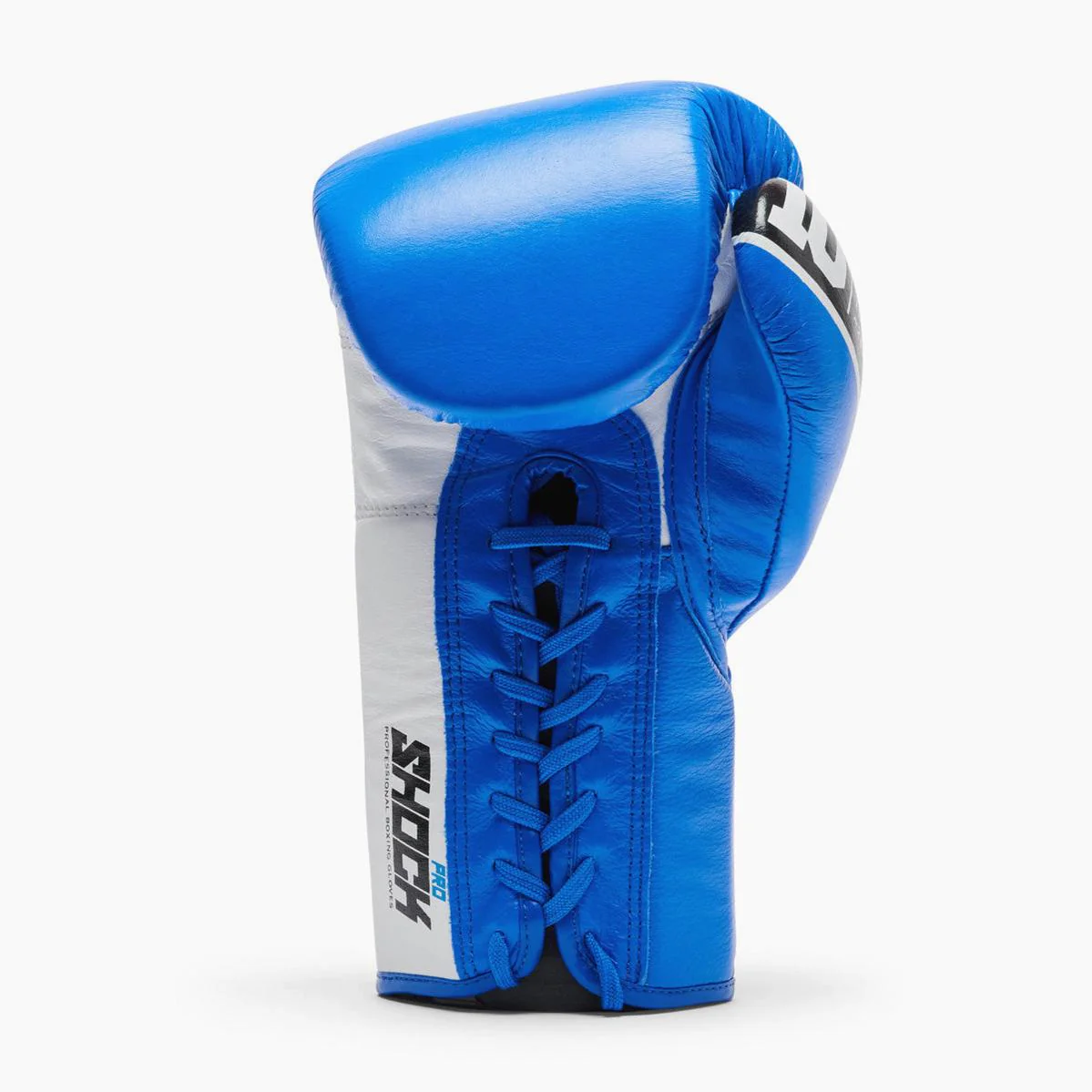 Rękawice bokserskie Leone Shock Pro z Sznurówki GN057L Niebieski  - Image 4